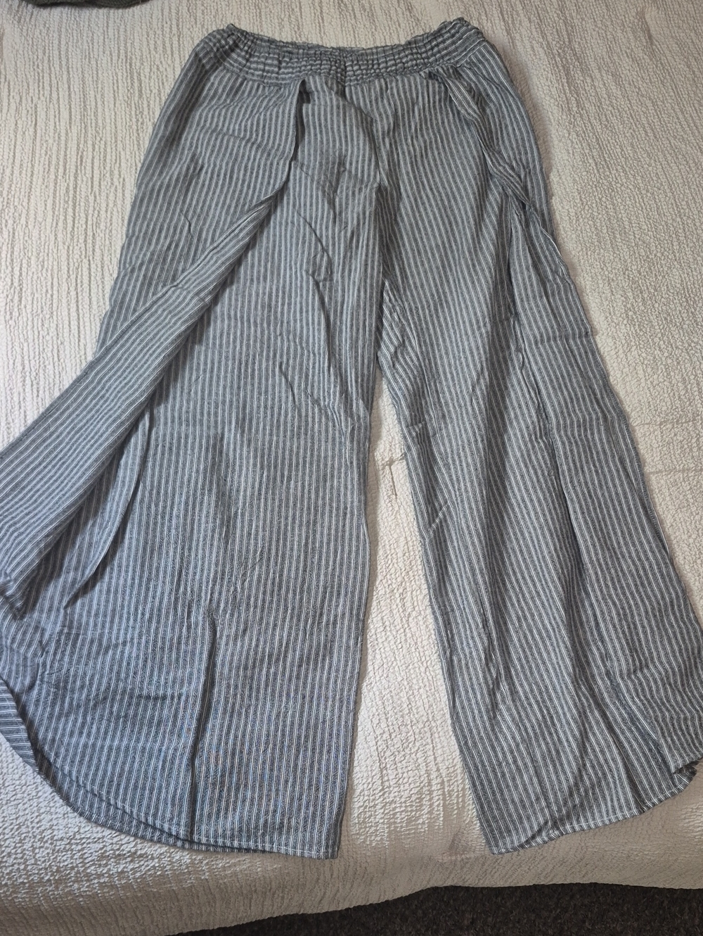 Bobi open flared pants